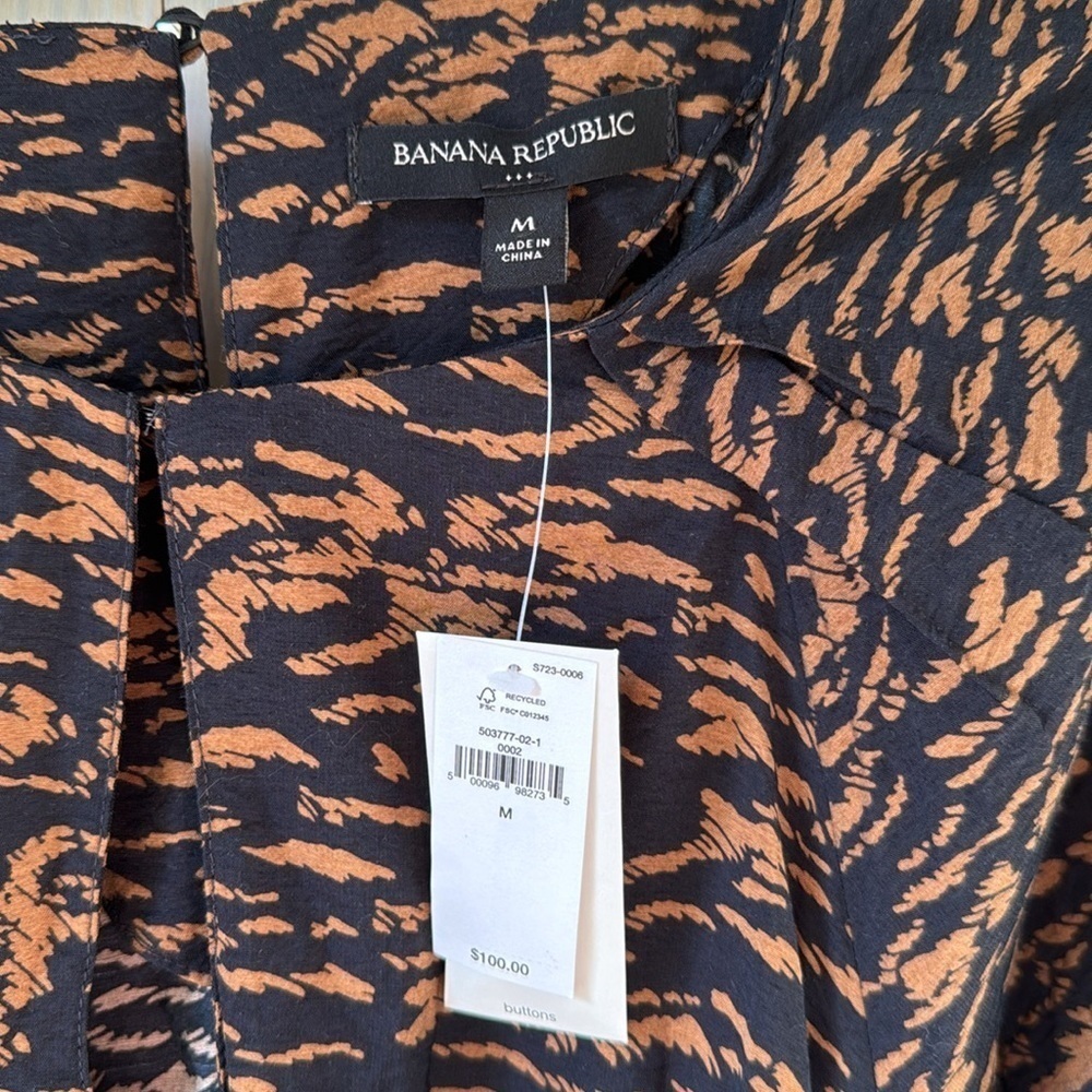 NWT Banana Republic Dress Size M - Picture 5 of 13